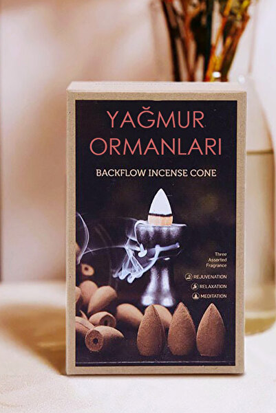 OrdoVeni Yağmur Ormanları Kokulu Doğal Geri Akış Tütsü | Oda Kokusu | Şelale ...