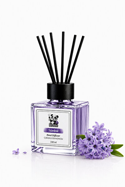 Rosie Sümbül Çubuklu Oda Kokusu 100 ml Cam Şişe