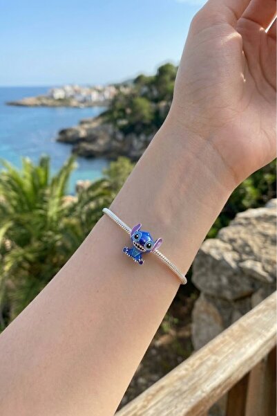 My Story Stitch Gümüş Charm