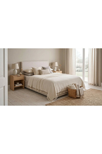 bshome Bedspread, Pique, Sofa Cover, Multi-Purpose Cover 160 X 220 cm