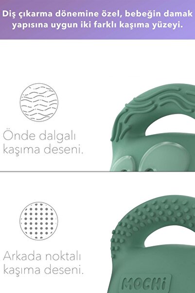 Mochi Diş Kaşıyıcı Yeşil