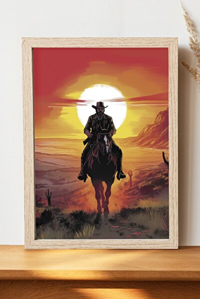 Luna Marissa Αφίσα Red Dead Redemption - Αφίσα τοίχου από γυαλιστερό χαρτί χω...