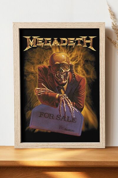 Luna Marissa Αφίσα Megadeth-1 - Αφίσα τοίχου από γυαλιστερό χαρτί χωρίς πλαίσιο