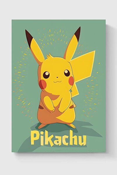 Luna Marissa Μίνιμαλ αφίσα Pikachu χωρίς πλαίσιο τοίχου