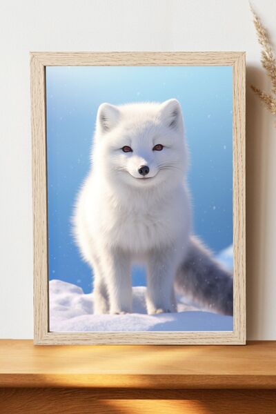 Luna Marissa Αφίσα Siberian Husky - Αφίσα τοίχου από γυαλιστερό χαρτί χωρίς π...