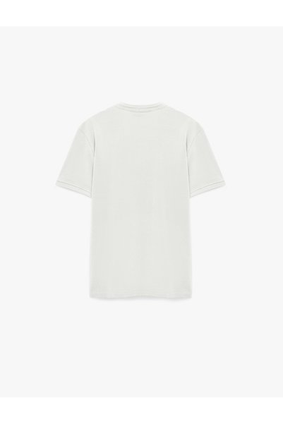 Koton Regular Fit Pamuklu Düğmeli Kısa Kollu Henley Yaka Tişört