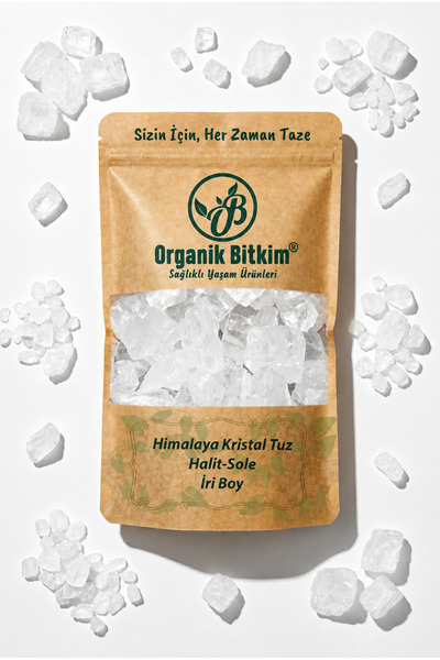 OB Organik Bitkim Halit Sole Himalaya Tuz Kristal 1000 gr