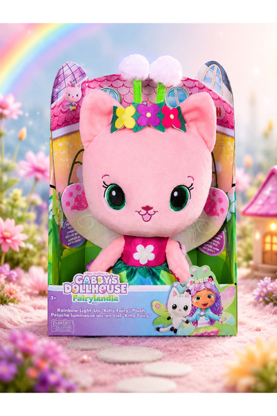 Fayola CASA DE PĂPUȘI A GABBY FAIRYLANDIA PISICUȚA INTERACTIVĂ DE PLUȘ