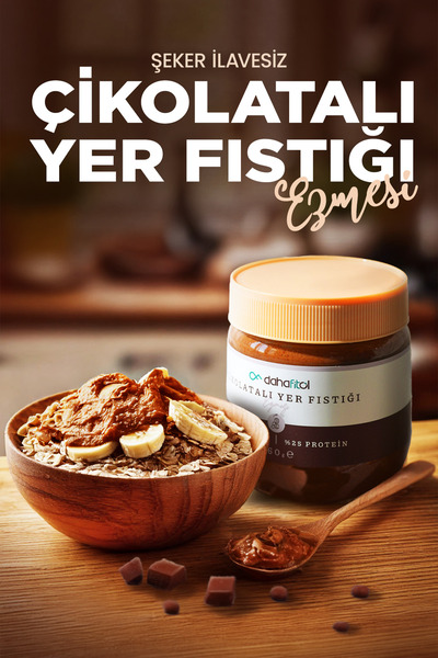 Dahafitol Çikolatalı Fıstık Ezmesi 360 Gr