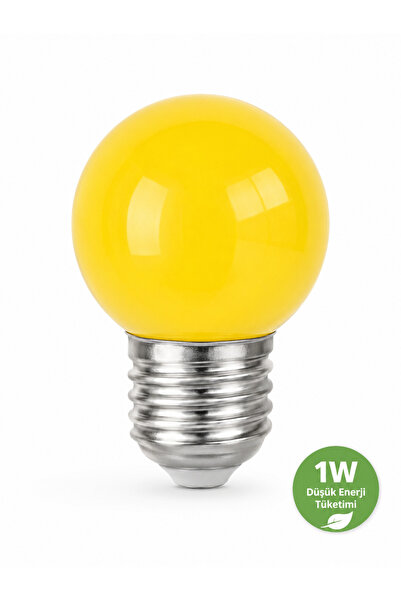 Bafra Lighting 1W LED Ampul, E27 Duy, Düşük Enerji Tüketimi | Gece Lambası