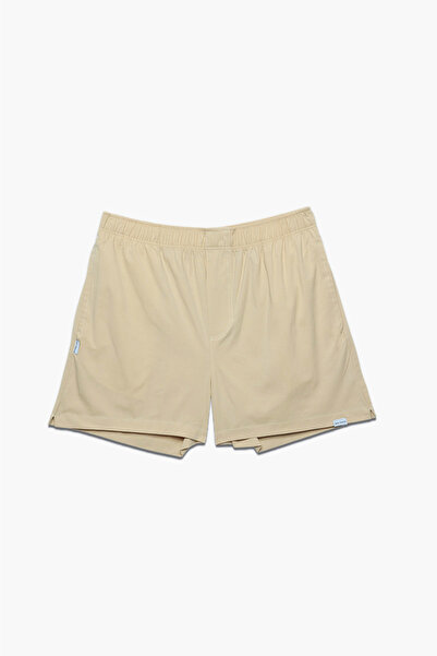 Paul Kenzie Erkek Ev Şort - Chill Space Collection - Cream
