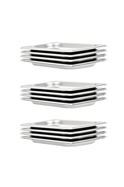 Concept Recipiente Gastronorm 12 buc. GN 1/4 20 mm oțel inoxidabil