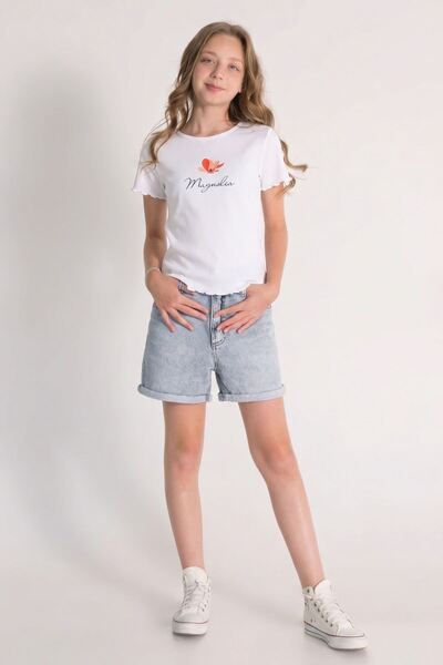 HAUSEkids Μπλουζάκι για κορίτσια Magnolia 9-14 ετών - Πορτοκαλί