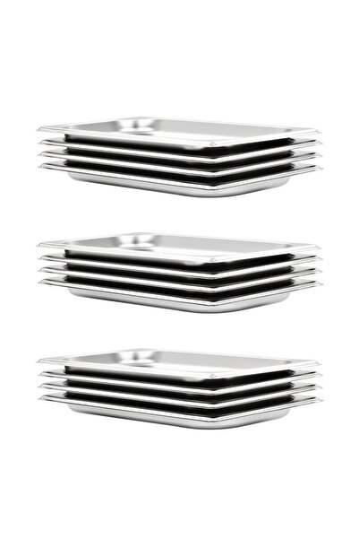 Concept Recipiente Gastronorm 12 buc. GN 1/3 20 mm oțel inoxidabil