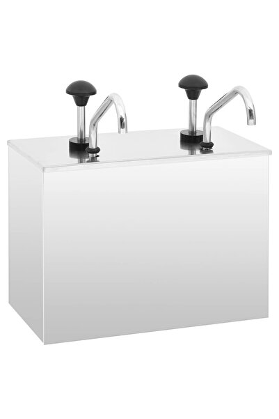 Concept Dozator de sos, 2 x 3,5 L, oțel inoxidabil