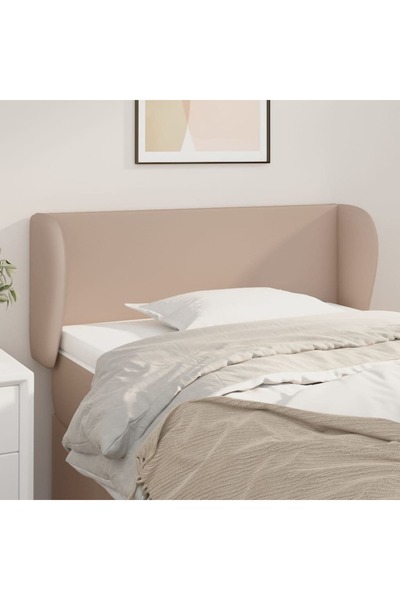 Concept Tăblie pat cu aripioare cappuccino 103x23x78/88cm piele
