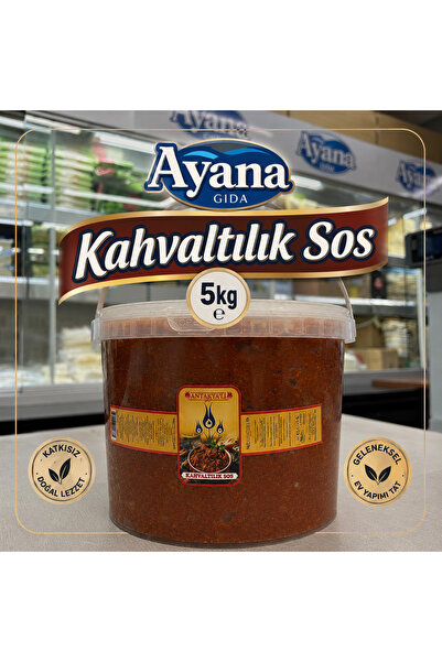 Antakyalı Eylül Kahvaltılık Sos Cevizli 5kg