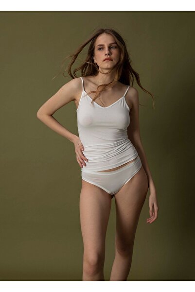 Blackspade حذاء Slip Aura Satin 1400 للسيدات - أبيض