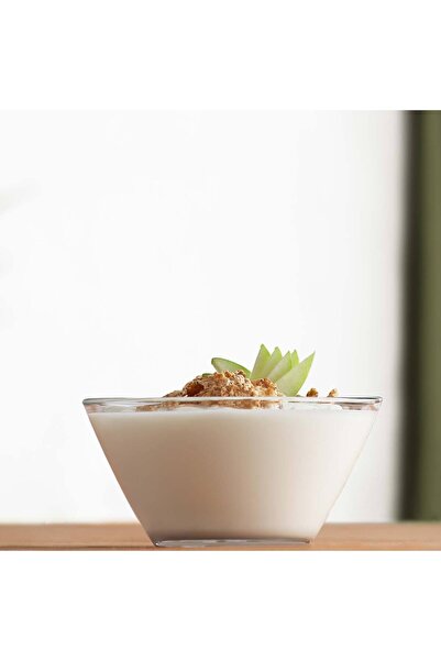 LAV Vega Glass Breakfast Bowl Set of 6 Small Size 215 ml (Dessert/Cookie Bowl)