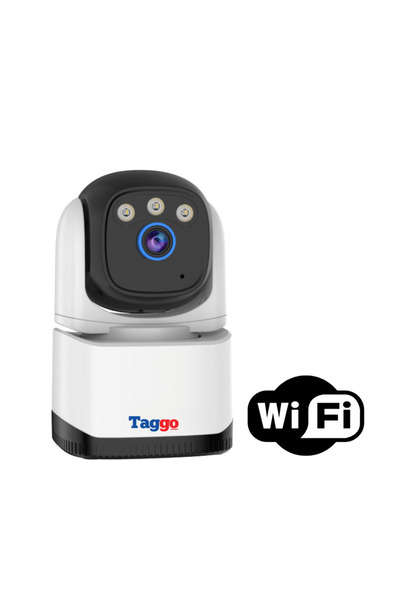 Taggo Cameră de supraveghere interioară, Conexiune WIFI, Rezoluție 4MP, Detec...