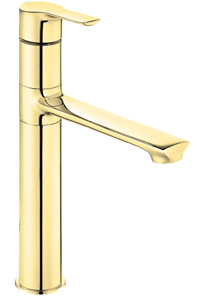Eca Luna Yüksek Tip Lavabo Bataryası Altın Renkli 102808949