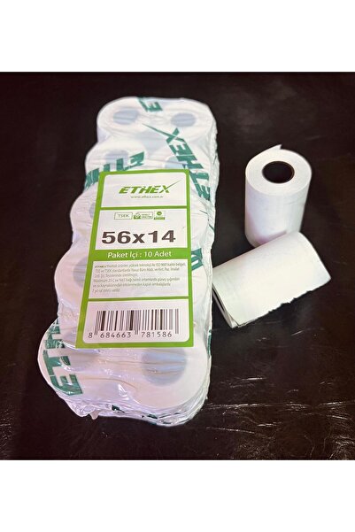 Post Pos Rulosu 56X14 Mt Termal Yazarkasa Pos Rulosu 10 Adet