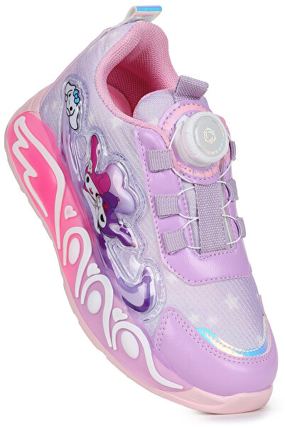 Kiko Kids Eldon Hafif Taban Bağcık Mekanizmalı Kız Çocuk Spor Ayakkabı