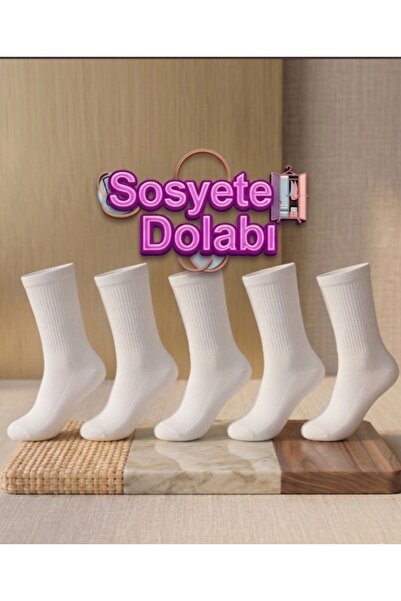 Sosyete dolabı 10 أزواج من جوارب التنس الرياضية للجنسين