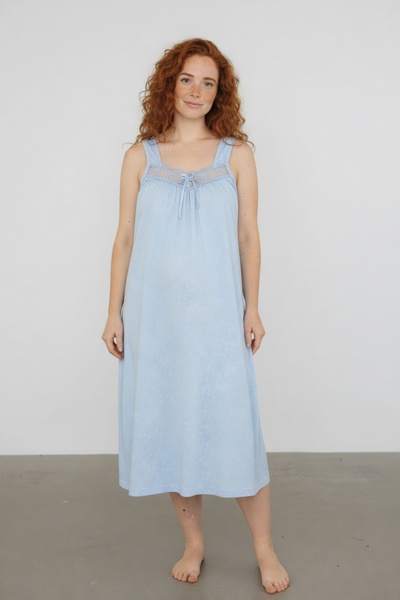 Nitesheys Sleeveless 100% Cotton Combed Cotton Atınç Plus Size Mother's Night...