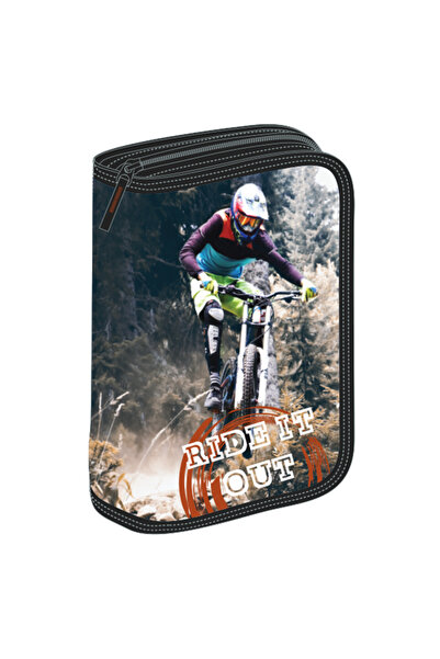 PIGNA CREIER ECHIPAT CU 50 DE PIESE 1 FERMOAR 2 EXTENSII RIDE IT OUT NEGRU
