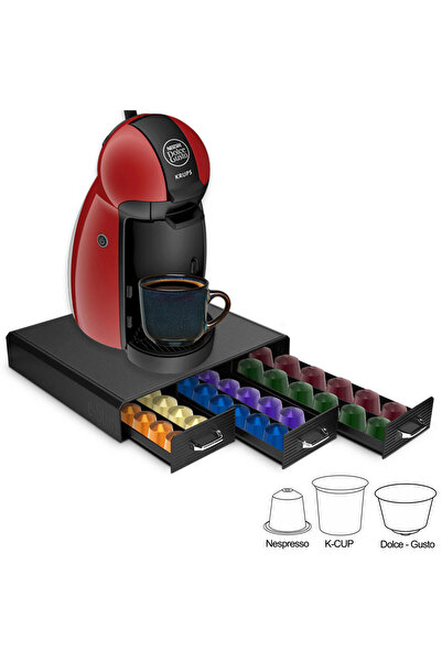 Callena Suport capsule 36 Dolce Gusto/ 48 Nespresso, Lavazza, K-Cup, Tchibo C...