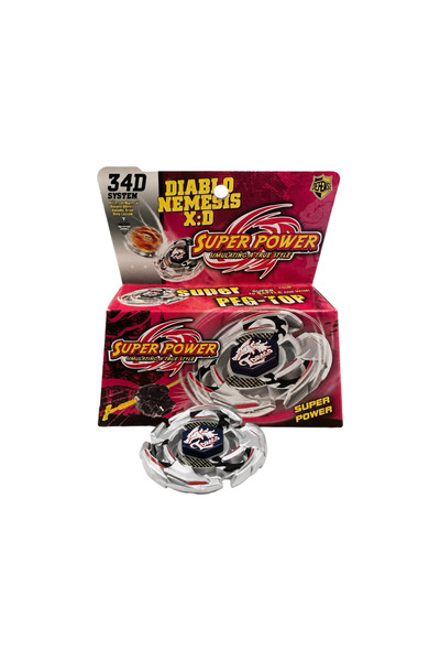 Universul Jucăriilor Beyblade Super Power Diablo Nemesis X:D – Sistem 34D Power