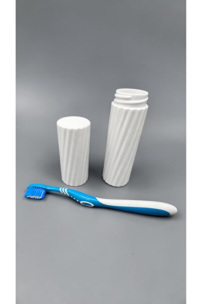Belupa Toothbrush Box with Lid Travel Type Hygienic Storage Container