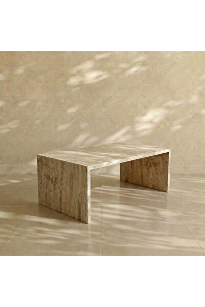 adomarmarblehandmadeandluxury ADOMAR Traverten Orta Sehpa, Mermer Orta Sehpa,...