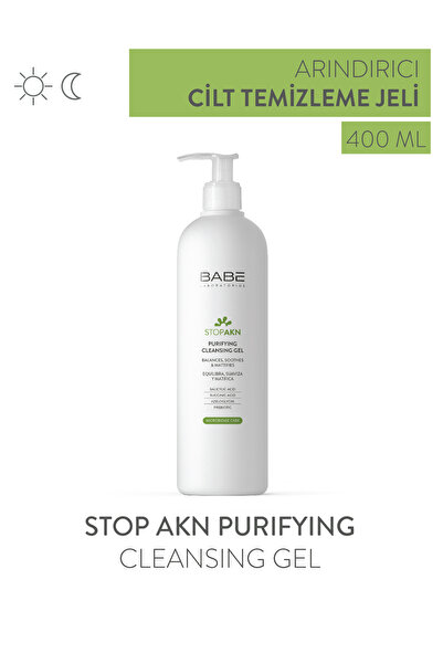 Babe Laboratorios Stop Akn Purifying Cleansing Gel 400ml - Arındırıcı Temizle...