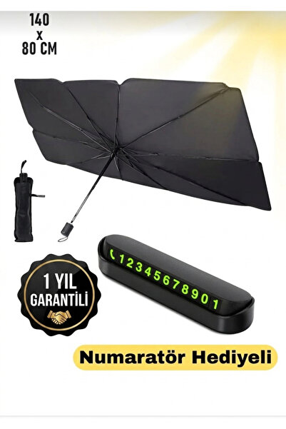 HOT POWER 1Yıl Garantili Tüm Araçlar Için Araba Ön Cam Uyumlu Güneşlik Katlan...