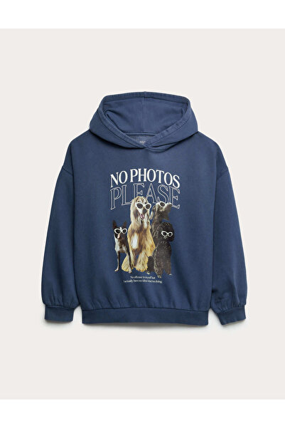 Marks & Spencer Desenli Çocuk Hoodie