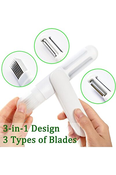 Arabest Stainless Steel Green Onion Cutter, Multifunctional Chopper for Veget...