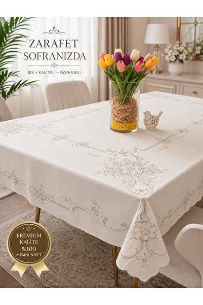 LİMAY Lace Look Luxury PVC - Αδιάβροχο - Σκουπιζόμενο - Πλένεται - 1ο Τραπεζο...