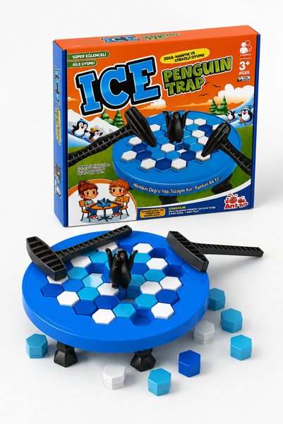 ANT TOYS Ice Breaking Game Educational Tutorial Fun Children's Toy Ice Penguin Trap