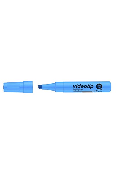 ICO Evidențiator Videotip 1-4 mm albastru