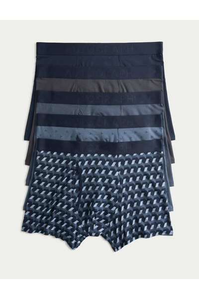 Marks & Spencer 5’li Supima Pamuk Modal Geometrik Desen Trunk Seti