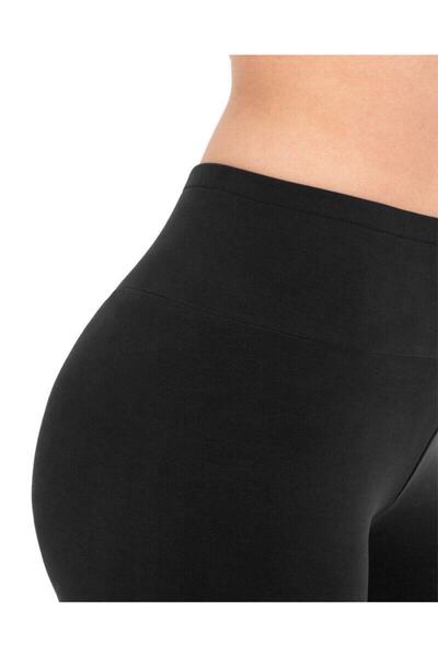 MAKROM Women's Black High Waist Tights