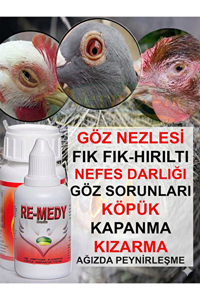 VERMX-TR DOĞAL HAYVAN SAĞLIĞI ÜRÜNLERİ REMEDY CRD Hırıltı Üşütme Göz Nezlesi ...