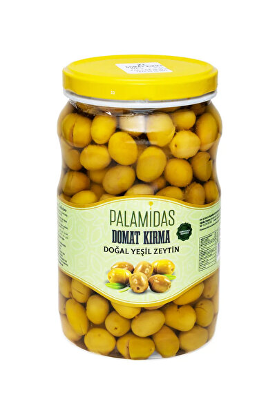 Palamidas Domat Kırma Yeşil Zeytin 1000 gr Pet Kavanoz