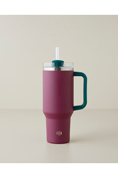 English Home Good Mood New Etna Çelik Termos 900 ml Bordo
