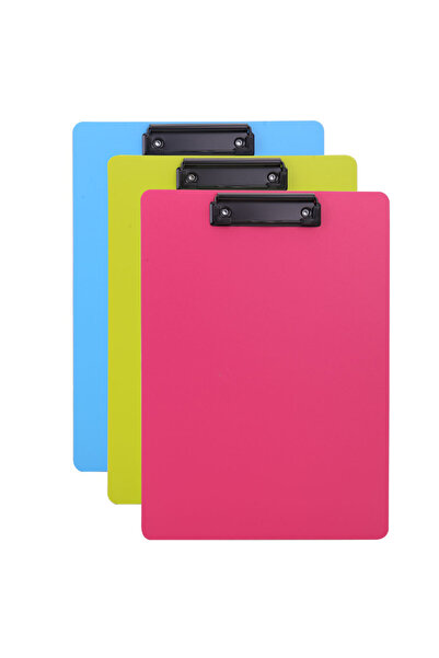 Deli Culori neon simple pentru clipboard