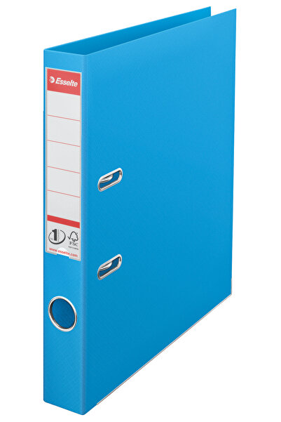 Esselte Copertă de carte plastifiată INT-EXT 5cm cyan nr.1 POWER