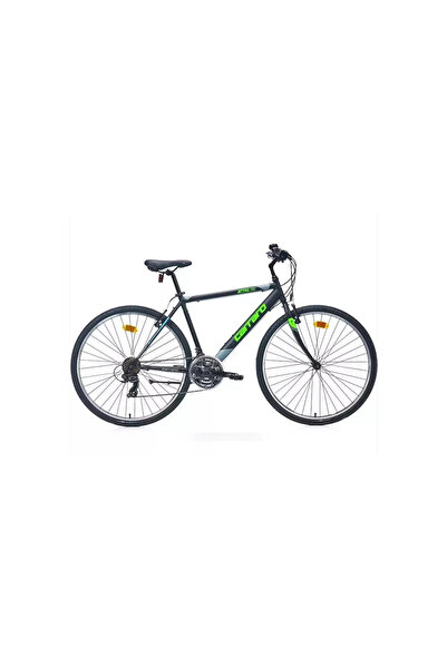 Carraro Active 280 V Fren 21 Vites 28 Jant Şehir Bisikleti Siyah Yeşil 52 Kadro