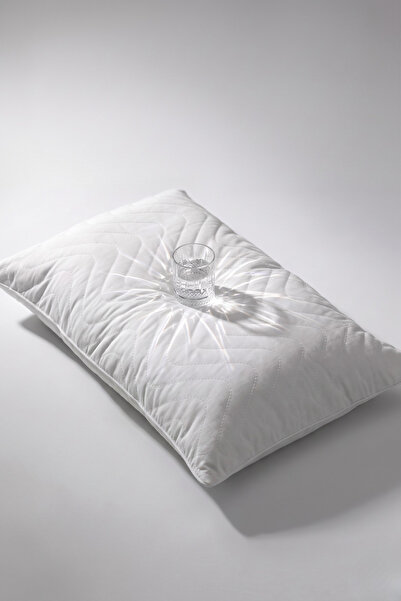 YONCA SLEEP AuraLoft Kapitone Yastık 50x70 cm Beyaz - 1 Adet